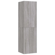 Mobile Porta TV-Credenza TV a Parete Grigio Sonoma 30,5x30x110 cm