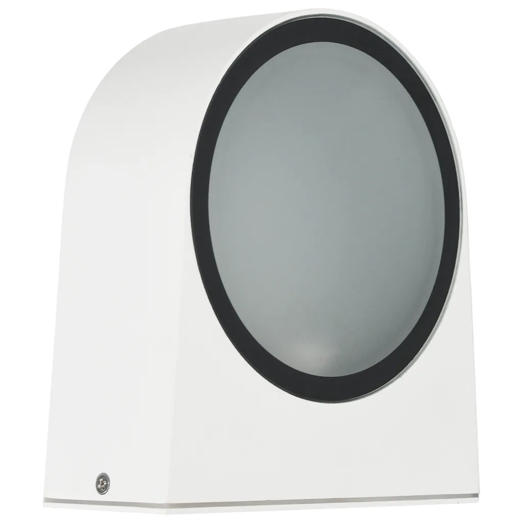 Lampade da Parete da Esterno 2 pz 11 W Bianche Rotonde CFW6324260