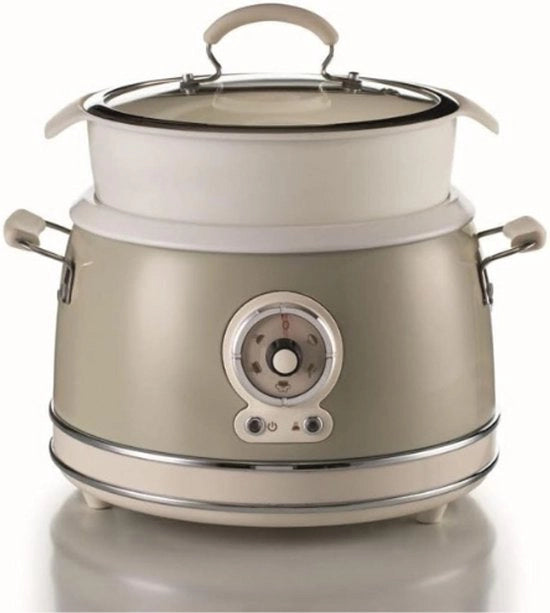 Cottura a Cottura Lenta - Funzione di Mantenimento della Calore - Slow Cooker - Rimovibile - Cucina - Accessori da Cucina