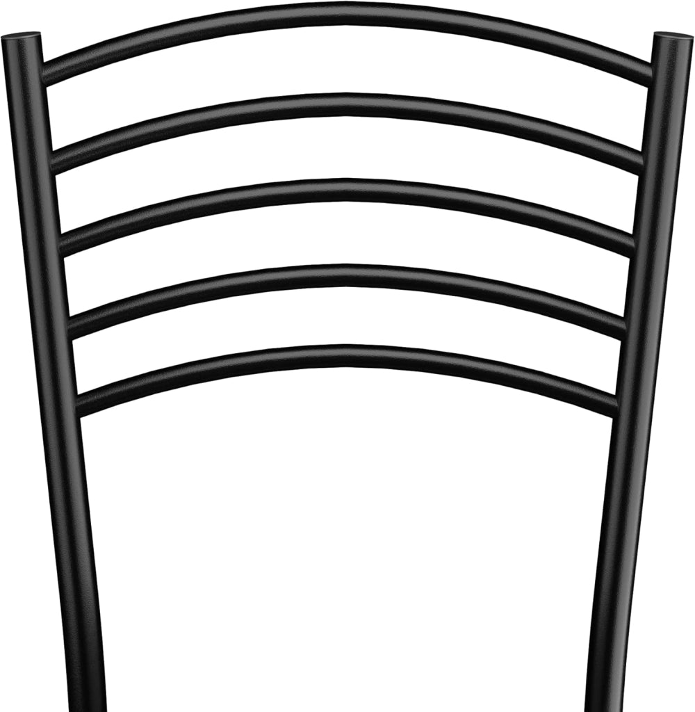 Set Tavolo e Sedie da Pranzo, Tavolo da Pranzo con Sedie, Set di Tavolo da Pranzo con 4 Sedie, Tavolo Legno, 4 Sedie Sala da Pranzo, Gamba in Metallo, per Sala da Pranzo