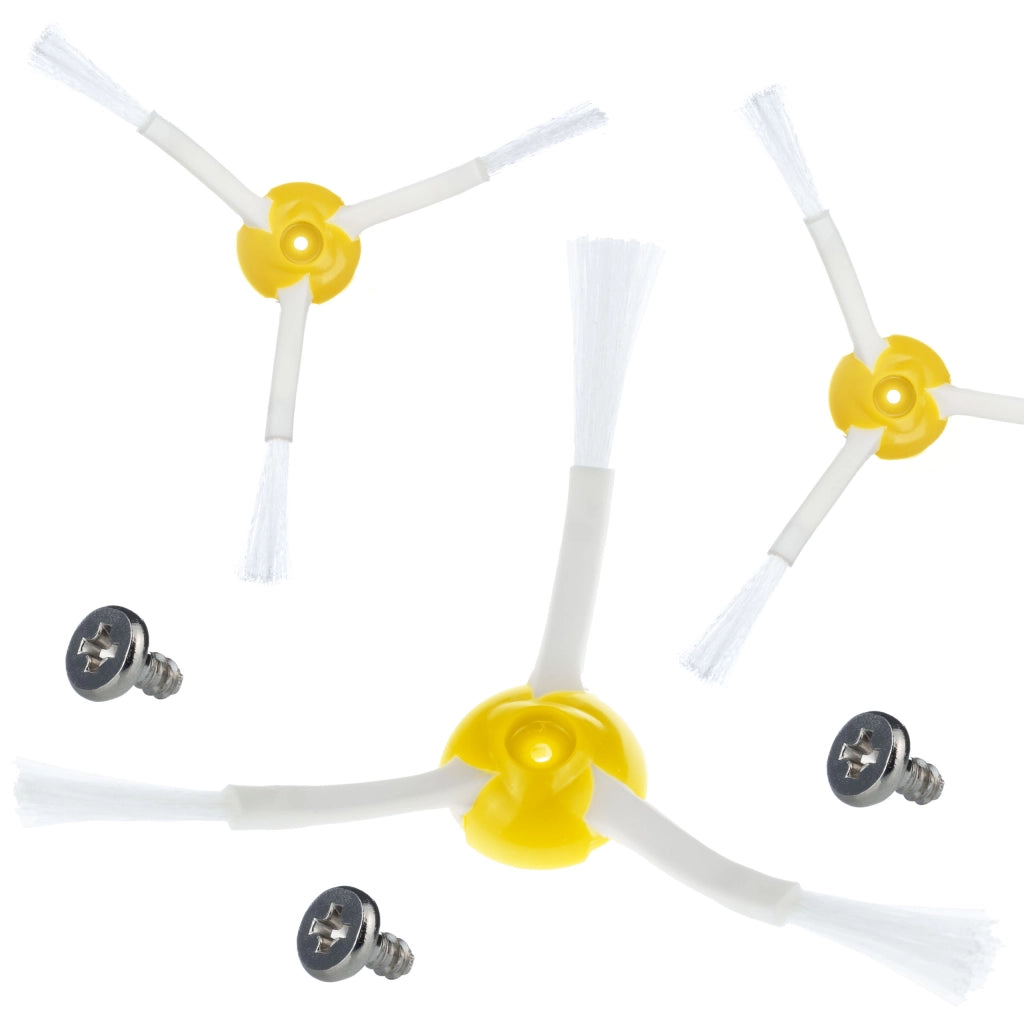 Set di Accessori di Ricambio per iRobot Roomba 800 900 – 2 Filtri HEPA, 3 Spazzole 3-Bracci, 2 Rulli Gomma