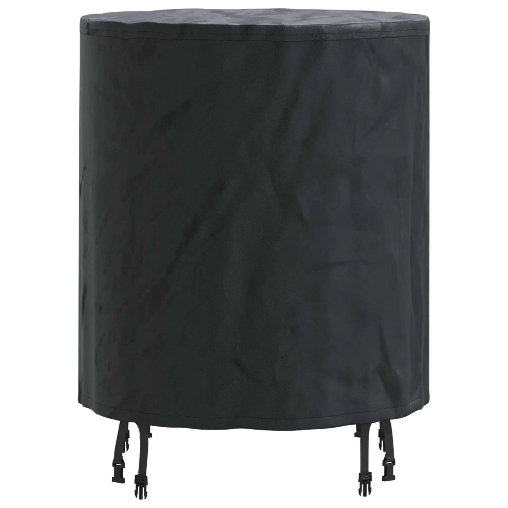 Copertura Tavolo Tinta unita Nero 62 x 62 x 70 cm Tessuto 4105875