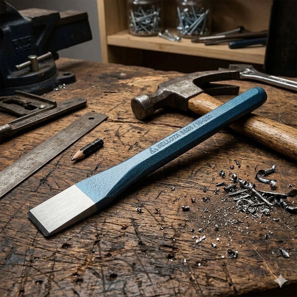 SCALPELLO DA MURATORE mm 18 x 400 a taglio  - BELLOTA