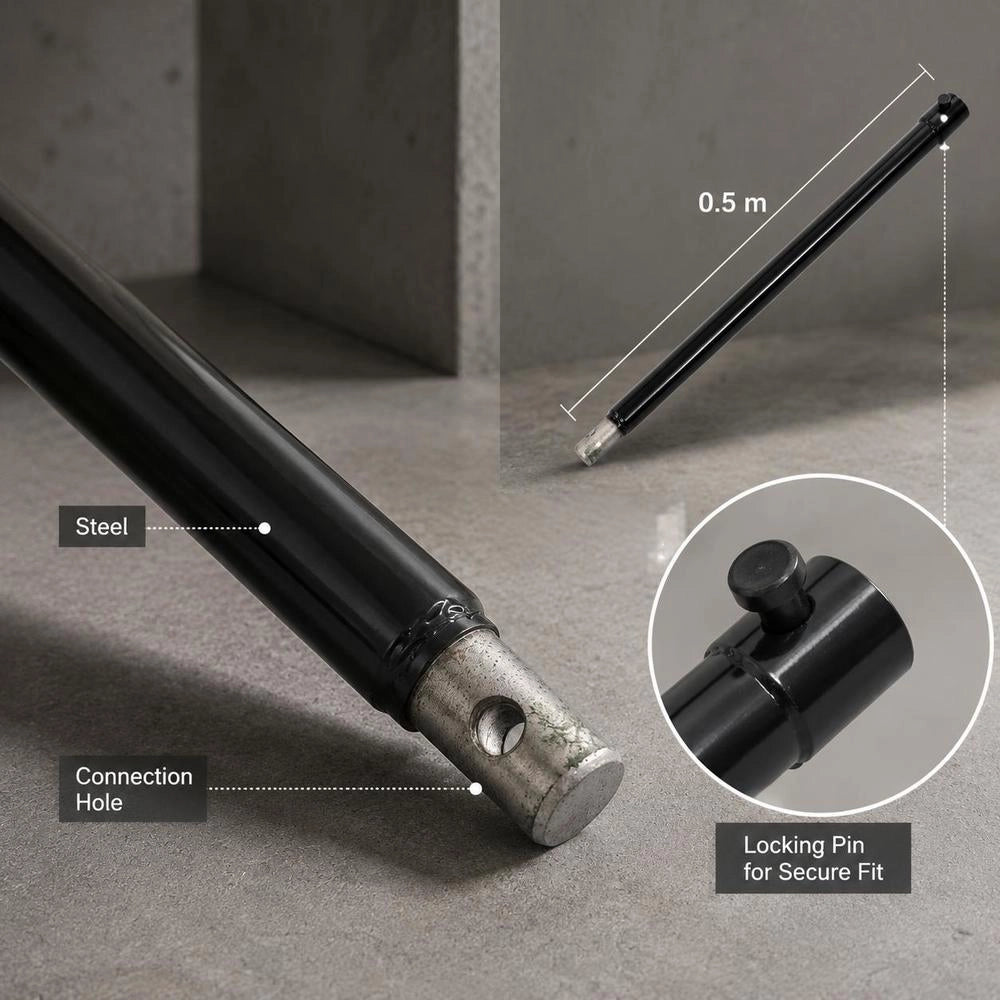 Drill Extension Steel 0.5 M