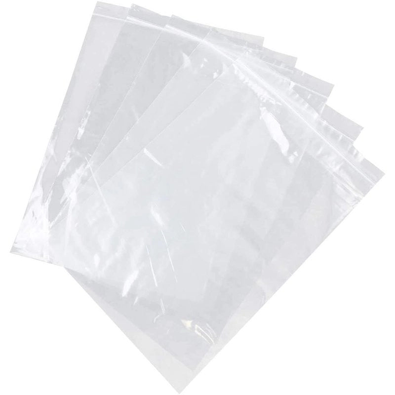 1000 Pezzi Buste Zip Trasparenti 12x19 cm Spessore 30 Micron Richiudibili