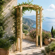 Garden Arch 150x60x210 Cm Wood
