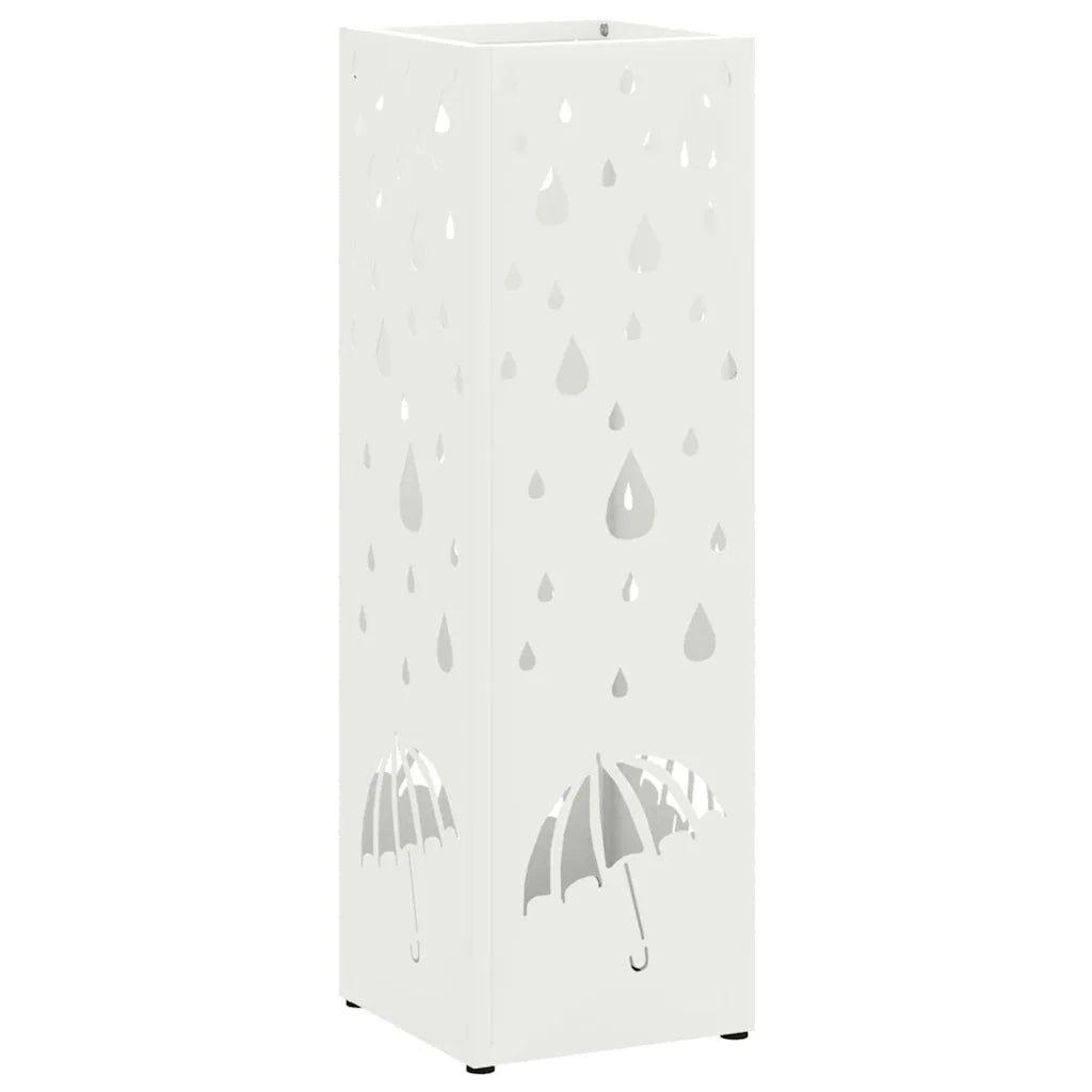 Supporto per Ombrellone Bianco 15,5 x 15,5 x 49 cm Metallo CFW4060077