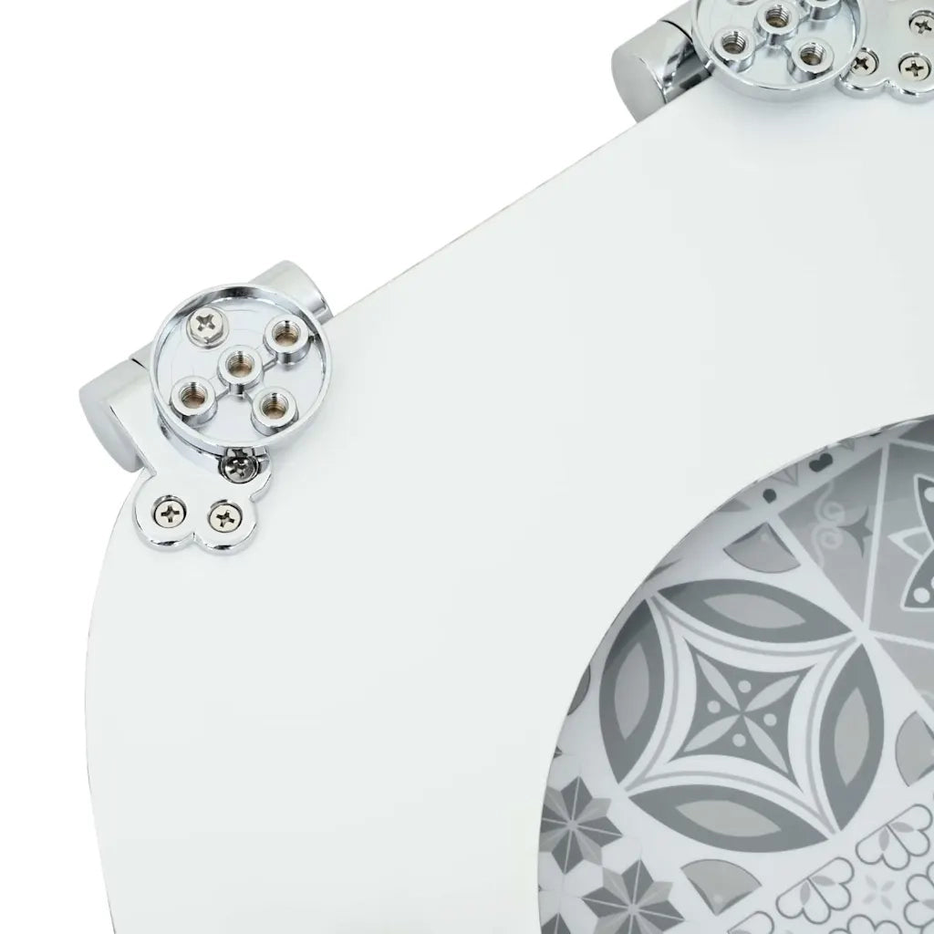 Sedile per toilette con chiusura morbida 44 x 38 cm CFW8824744