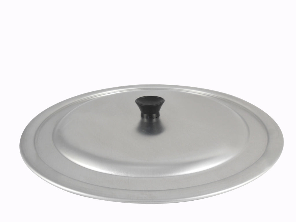 COPERCHIO C/POMOLO ALLUMINIO 28 CM- 5,0 pz