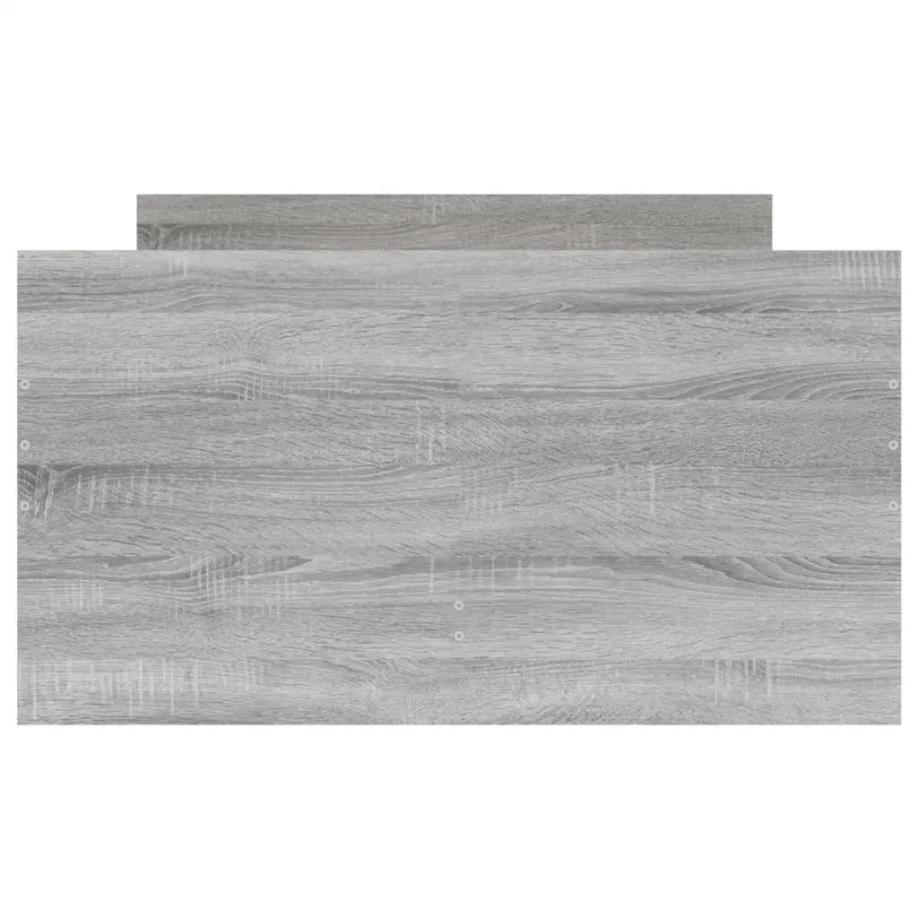 Giroletto con Cassetti-Struttura Letto con contenitore Grigio Sonoma 90x200 cm 870081