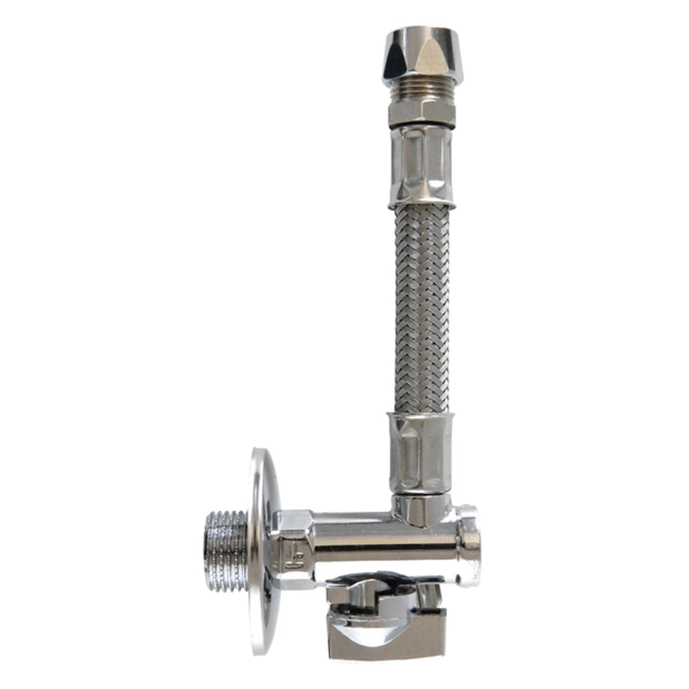 Rubinetto filtro sfera sottolavabo ottone cromato completo corpo metallo *** tipo attacco con flessibile, tipologia l...