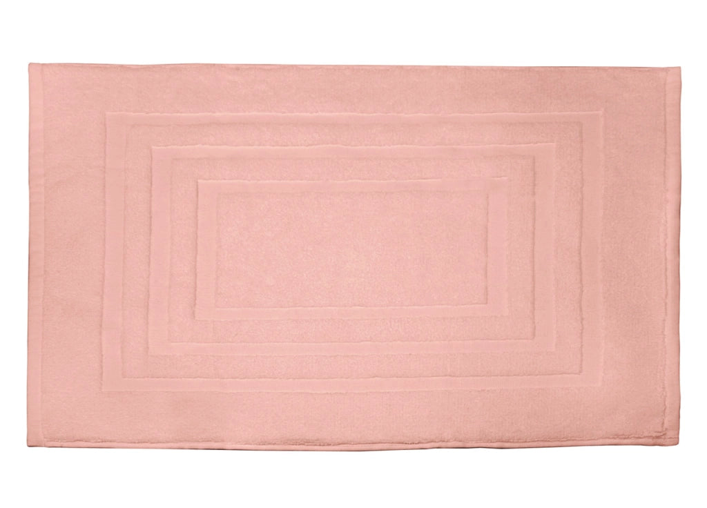 Tappeto Casa Bagno Morbido 50x65cm Tinta Unita 100% Cotone Modello Sophie - Tappeto - Orchidea