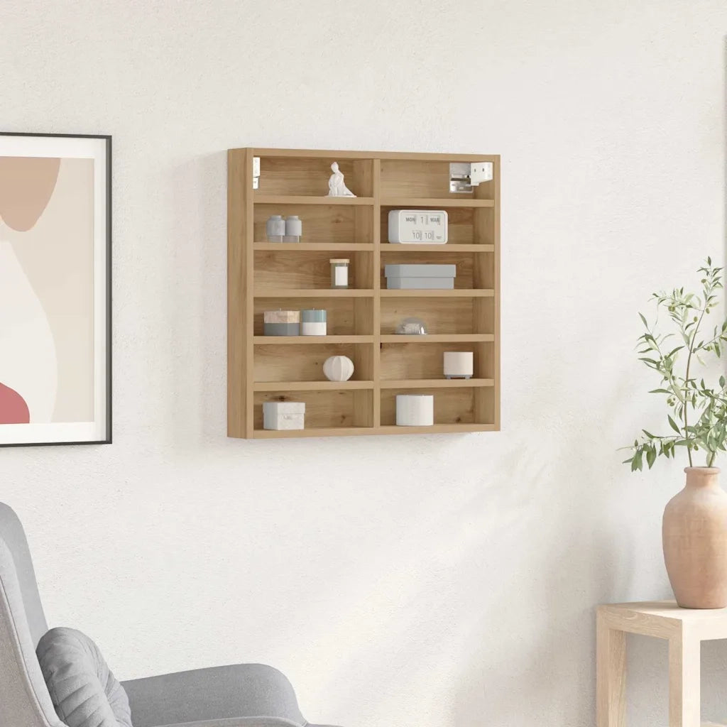 Vetrina Rovere artigianale 60 x 8,5 x 58 cm Legno multistrato 869190