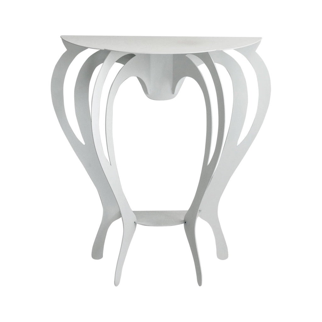Piccola consolle di design Ballerina Bianco