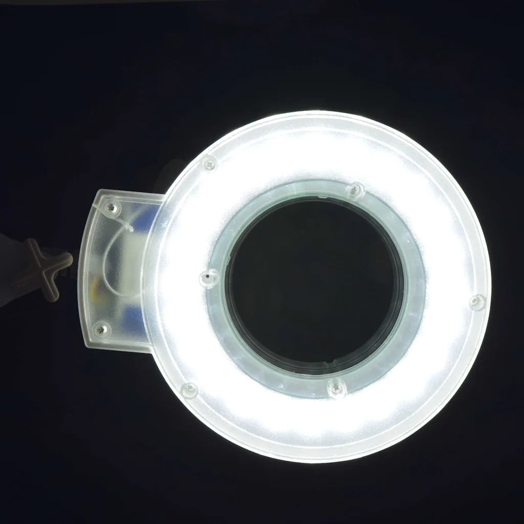 Lampada con lente d'ingrandimento da pavimento 110044
