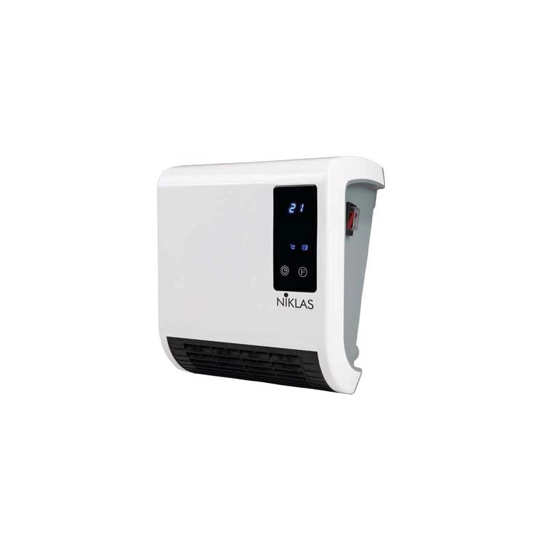 Termoventilatore Caldobagno Elettrico Niklas Trendy Digital 2000W