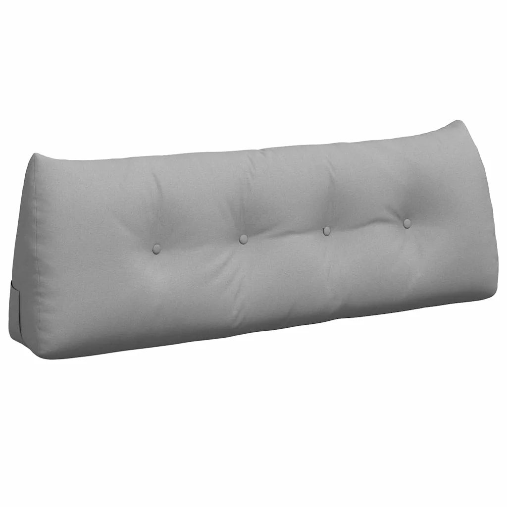 Cuscino per Schiena Grigio Nuvola 140 x 24 x 50 cm Tessuto