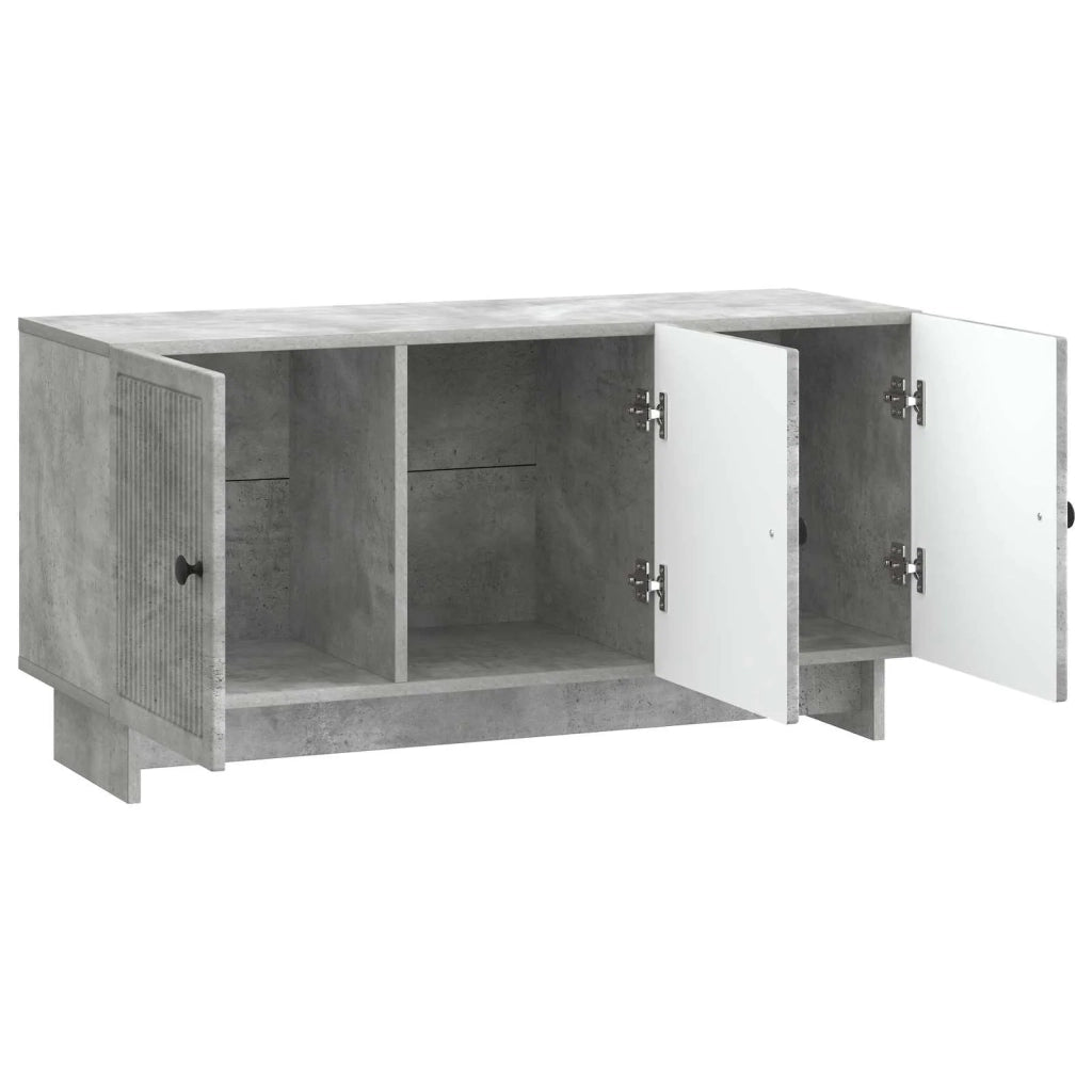 Mobile TV Grigio Cemento 99 x 34,5 x 50 cm Legno ingegnerizzato