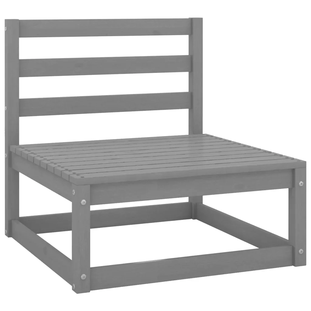 Set Divani da Giardino 11 pz in Legno Massello di Pino 3076211