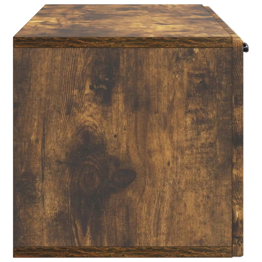 Mobile Porta TV da Muro Rovere Fumo 98 x 31 x 30 cm 899410