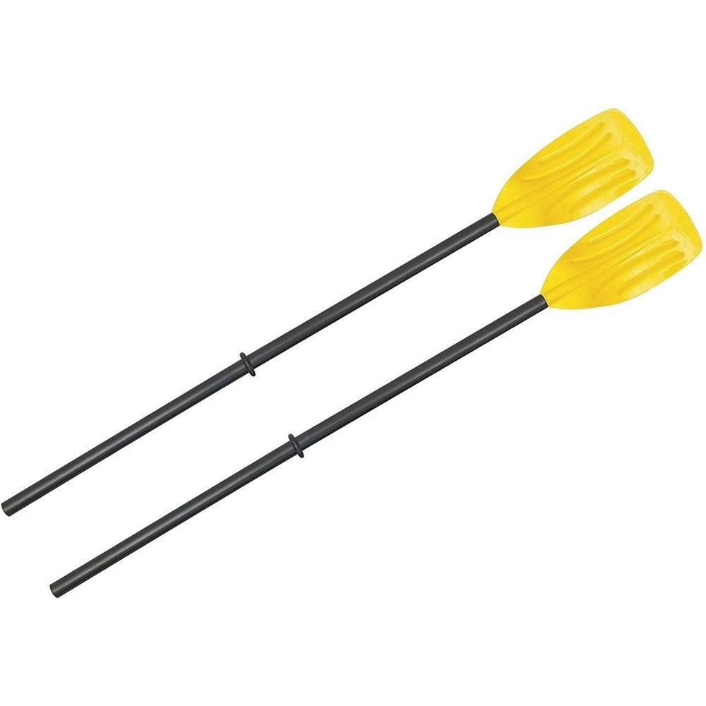 Trade Shop - Coppia Remi 124 Cm Pagaia Struttura A 3 Sezioni Facili Da Montare Taglia Unica 62015 -
