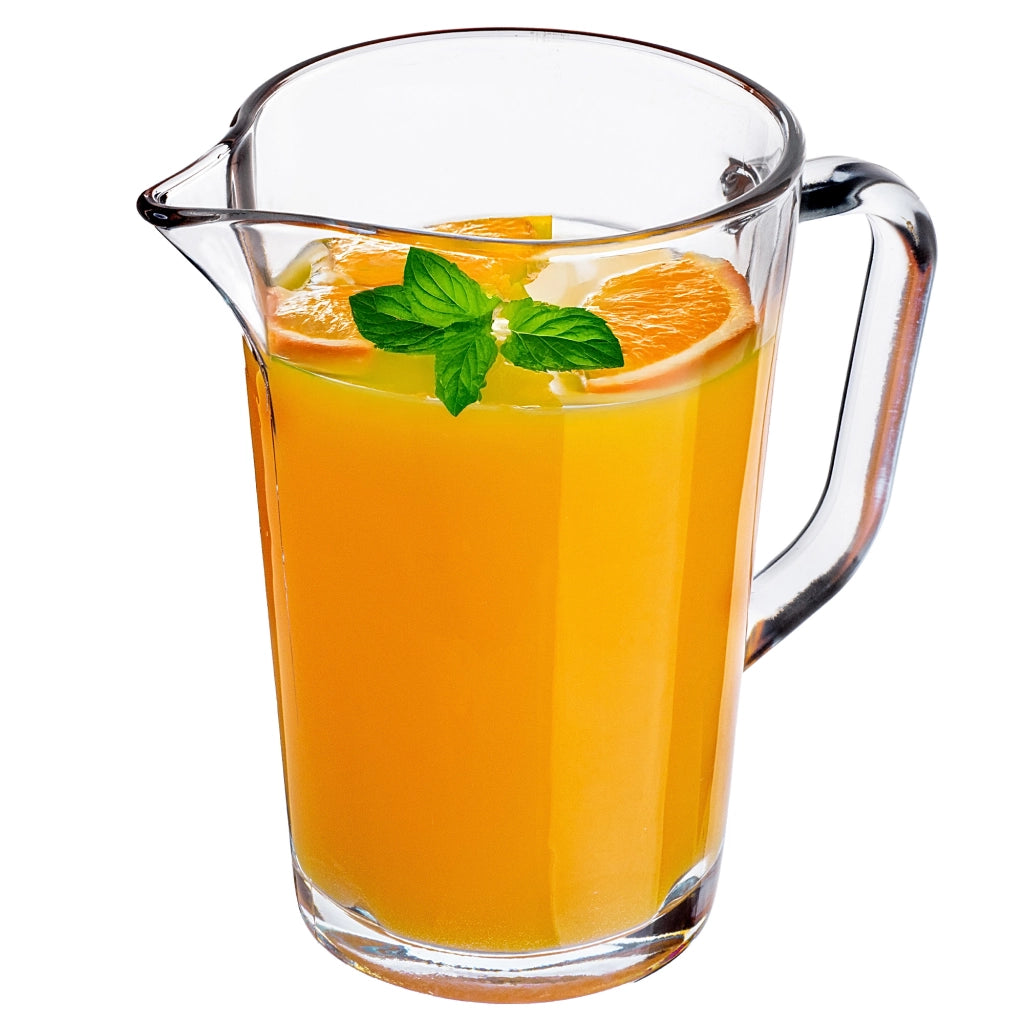 KADAX Brocca in vetro per acqua, limonata, succo 1L 2 pezzi Caraffa per acqua, bevande, composta