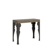 Consolle allungabile 90x40/196 cm Paxon Small Premium tortora gambe antracite