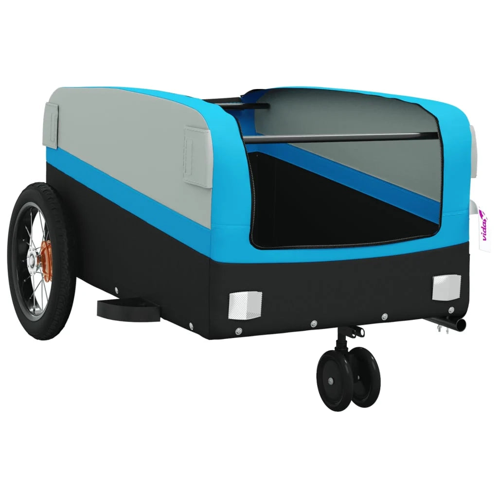 Rimorchio per trasporto biciclette 30 kg ferro blu 02_0044089