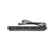 Multipresa link per armadi rack 19 9 prese femmina iec c13 - LK10052