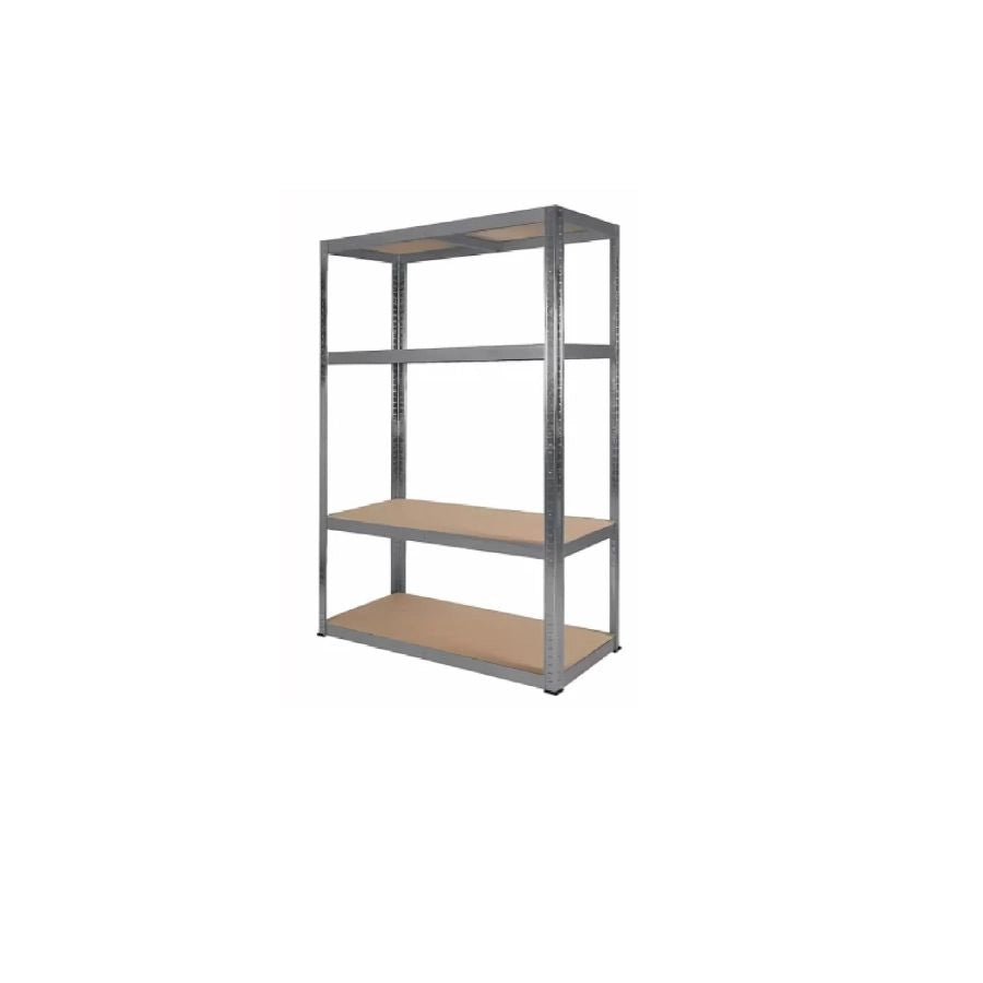 SCAFFALE GARAGE 4 PIANI IN MDF STRUTTURA IN METALLO 70X30X150H CM