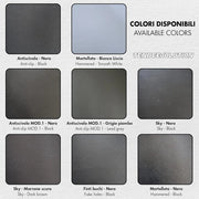 Ecopelle "Antiscivolo MOD.1" - Colore Nera - Elastica, Resistente, 100% Impermeabile - Ideale per Auto, Moto, Arredamento - Vendita al Mezzo Metro