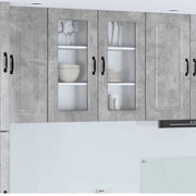 Pannello lavastoviglie Kalmar 2 pcs Grigio cemento 884641