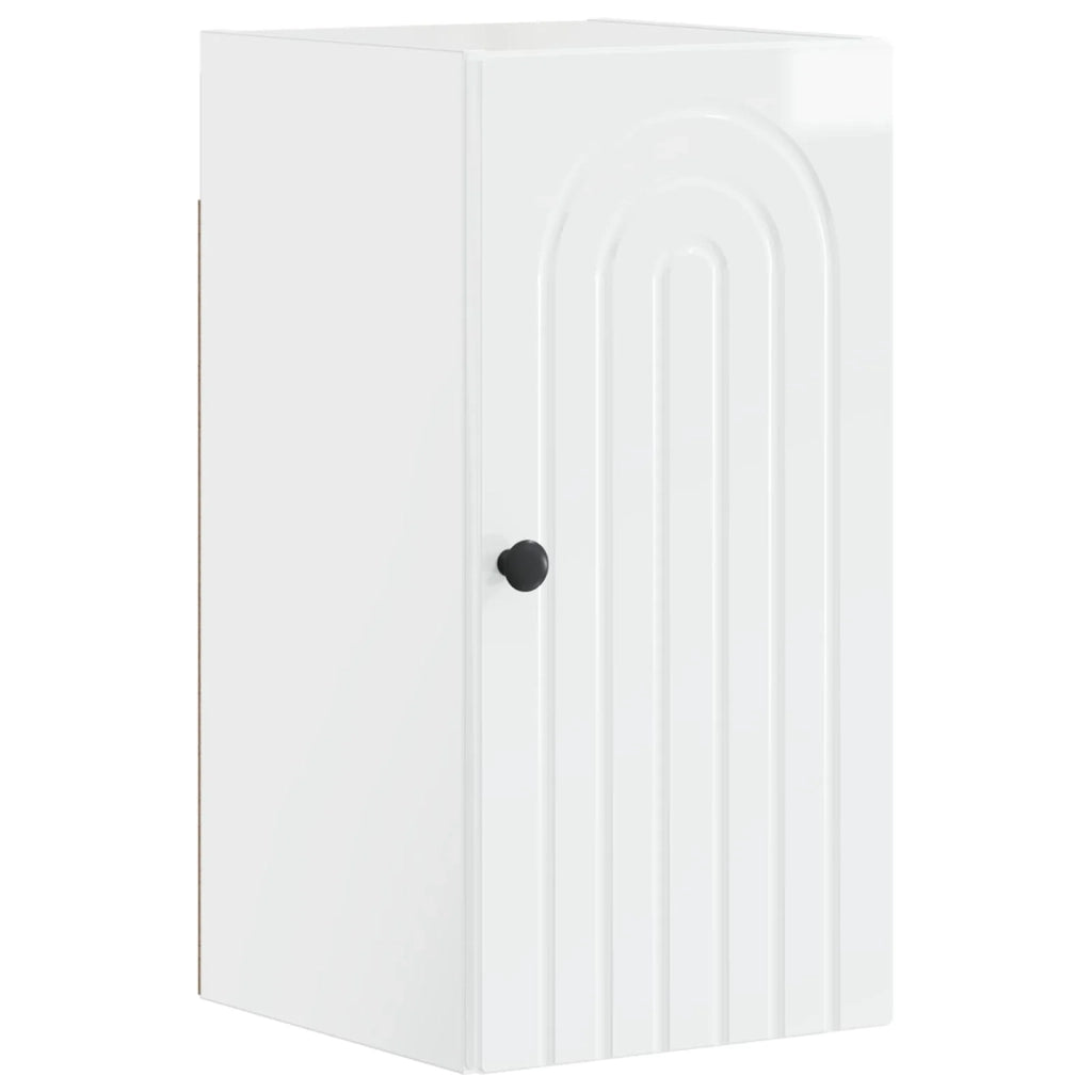 Armadio da bagno a muro ALKMAAR Bianco Lucido 30 x 31 x 59 cm 896149