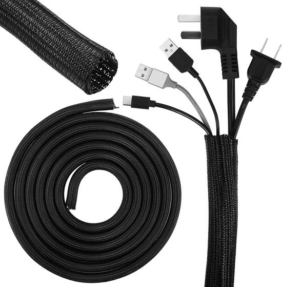 Cavo in rame isolato a prova di fiamma, flessibile, per diametri 13MM-16MM, colore nero
