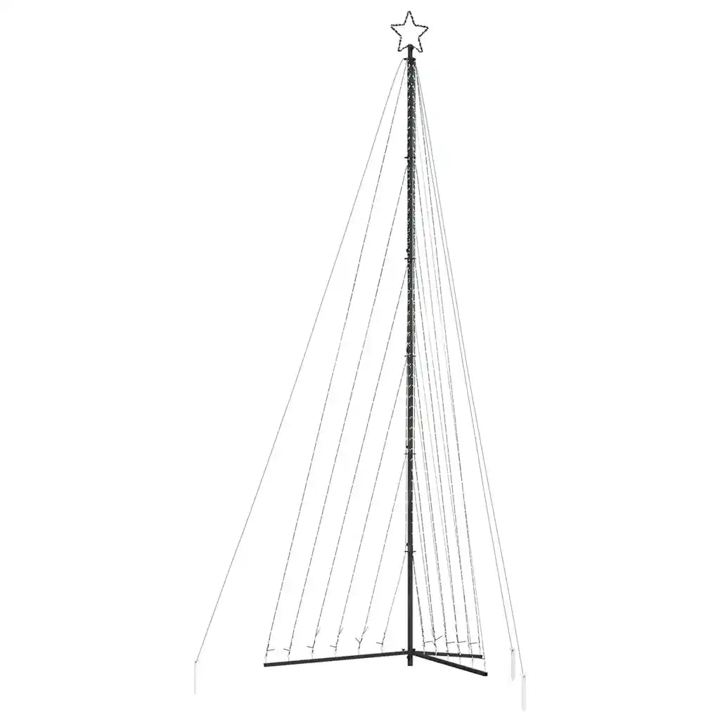 Albero di Natale a LED 789 LED Bianco Caldo 476 cm 4016444