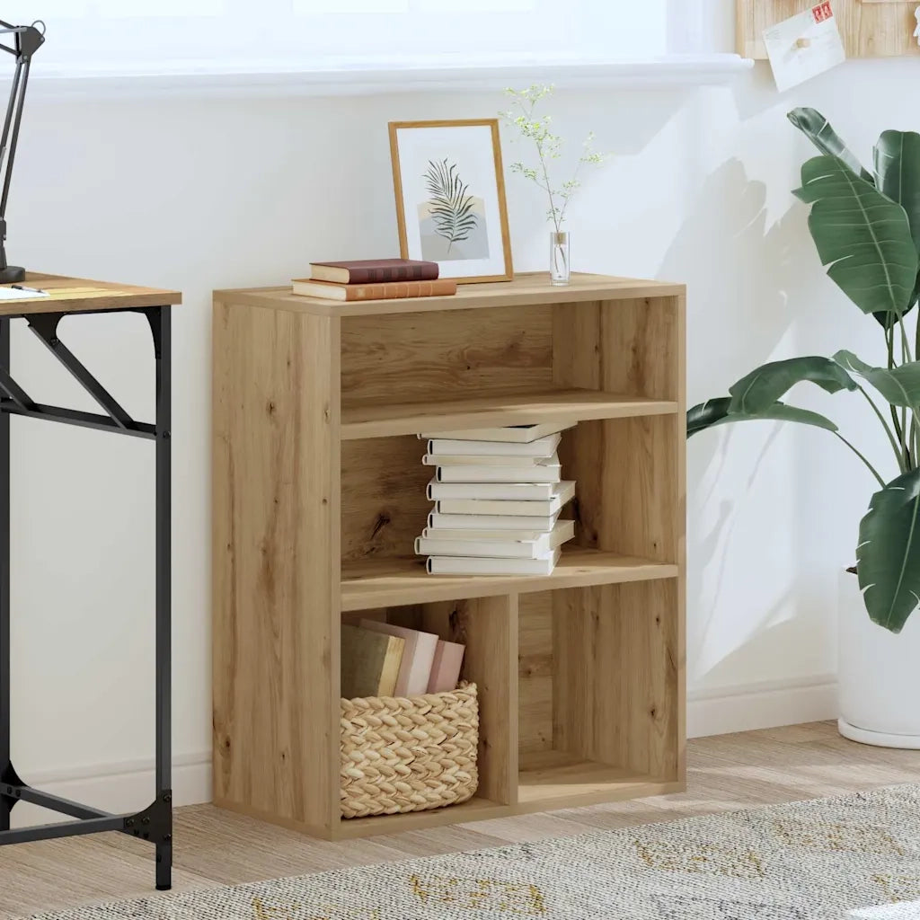 Libreria Rovere Artigianale 60x30x71,5 cm Legno Multistrato 860318