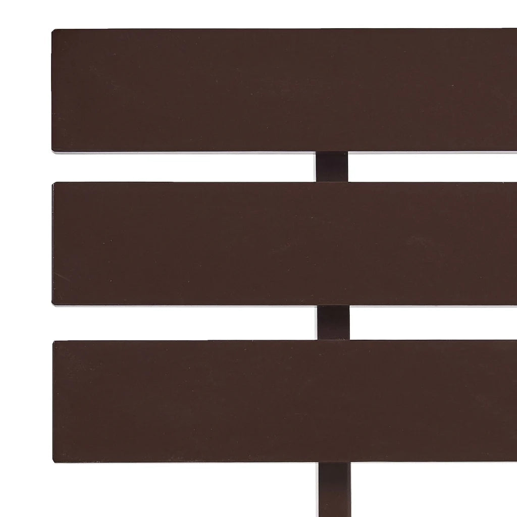 Giroletto senza Materasso Marrone Scuro 160x200 cm Legno Pino 283176