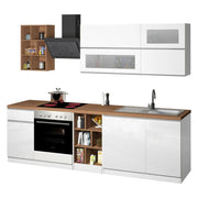 Cucinino Fonti, Cucina un Cassetto Made in Italy, Bianco Lucido