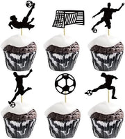 Decorazioni da Tavola per Festa di Compleanno del Calcio, 24 pezzi