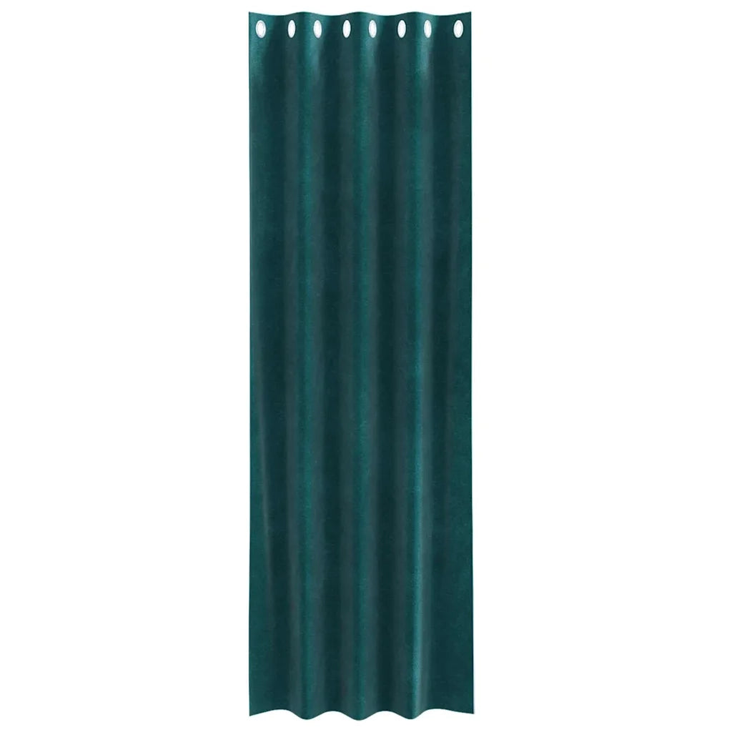 Tende oscuranti 2 pcs Verde Scuro 140 x 225 cm Velluto 4107210