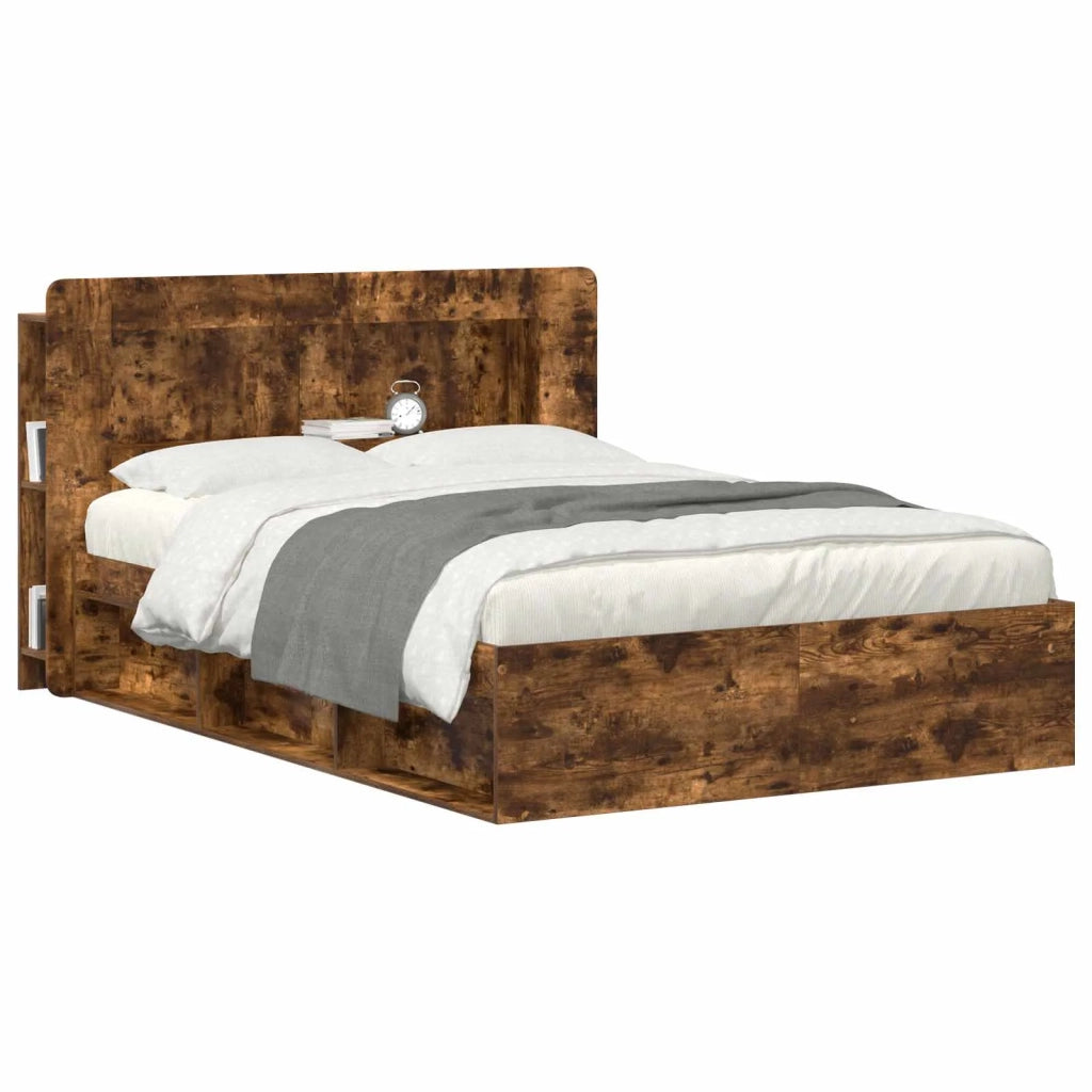 Testata del letto Rovere Fumo Legno ingegnerizzato 8001287