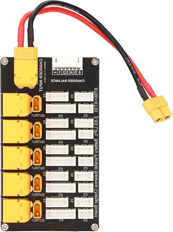Caricabatteria parallela con stecchi XT30 XT60 per batterie lithium 2-6S per caricabatterie IMAX B6