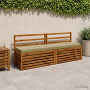 Cuscini per Panchina a 2 Pezzi SOEST 2 pz 100% Poliestere 950069