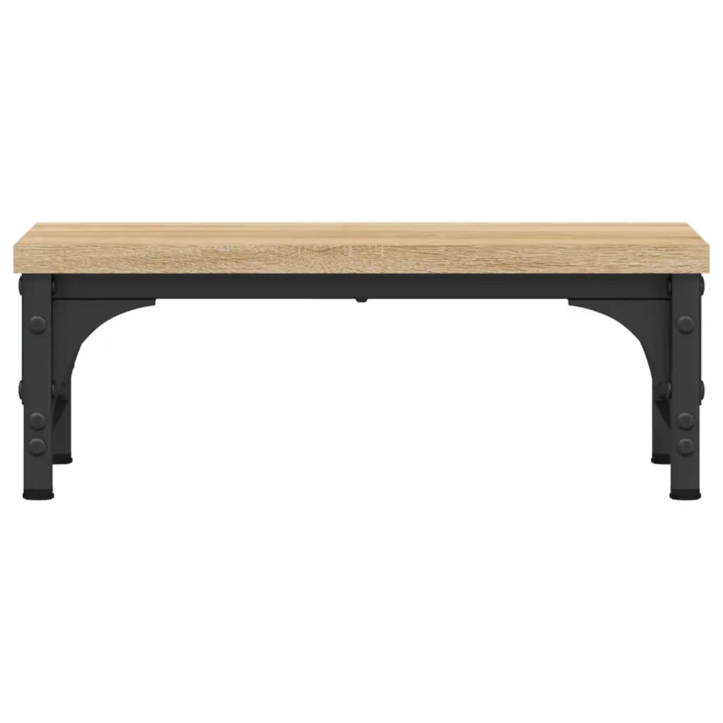 Supporto per Monitor Rovere Sonoma 37x23x14cm Legno Multistrato 833996