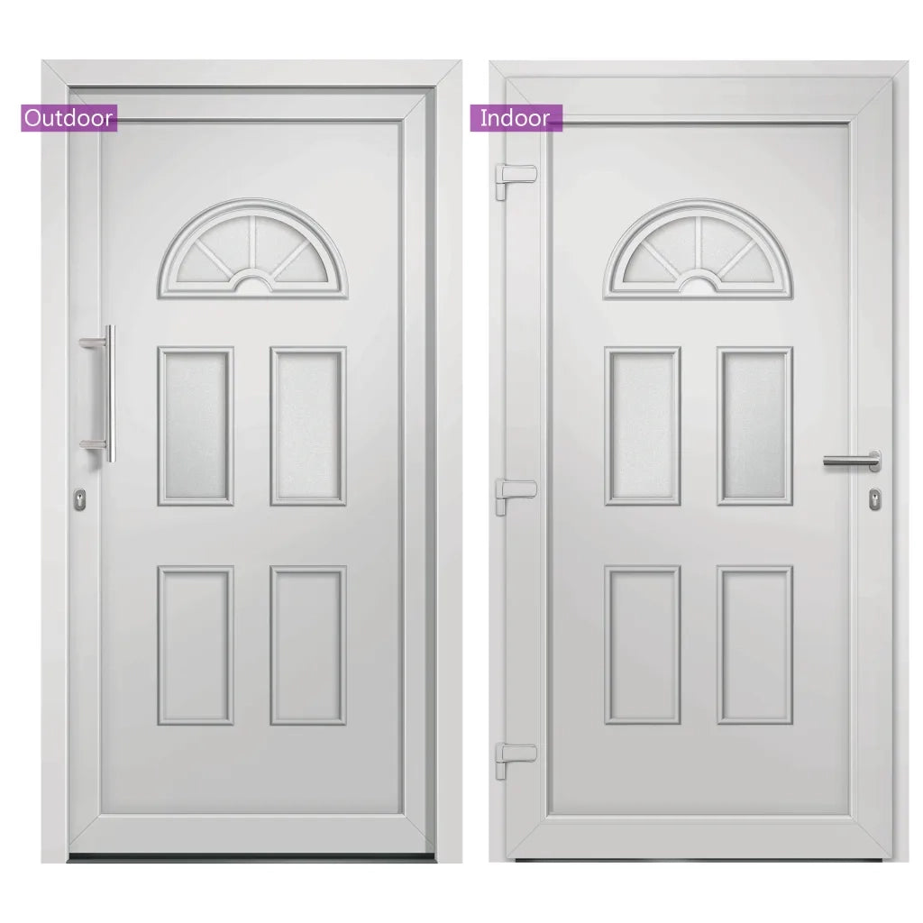 Porta di Ingresso Bianca 110x210 cm cod mxl 56224