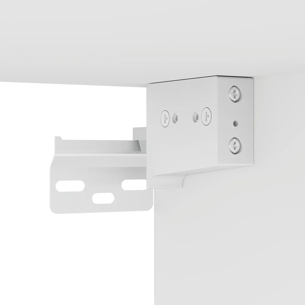 Scarpiera Bianca 60x35x70 cm in Truciolato 808936