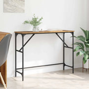 Tavolo consolle Legno vecchio 100 x 32 x 75 cm 882205