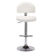 Sgabello da Bar Bianco in Similpelle 249647