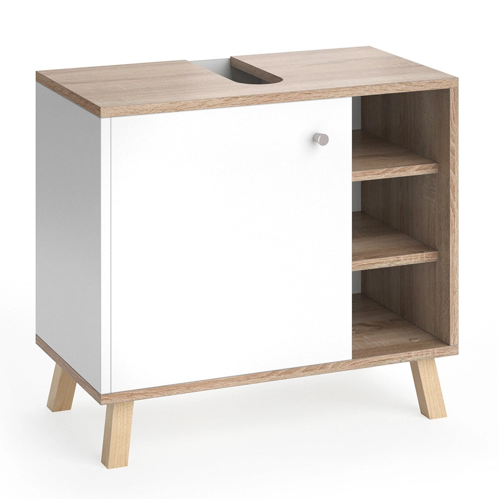 Vicco Mobile sottolavabo per bagno Bianco 60 x 54 cm