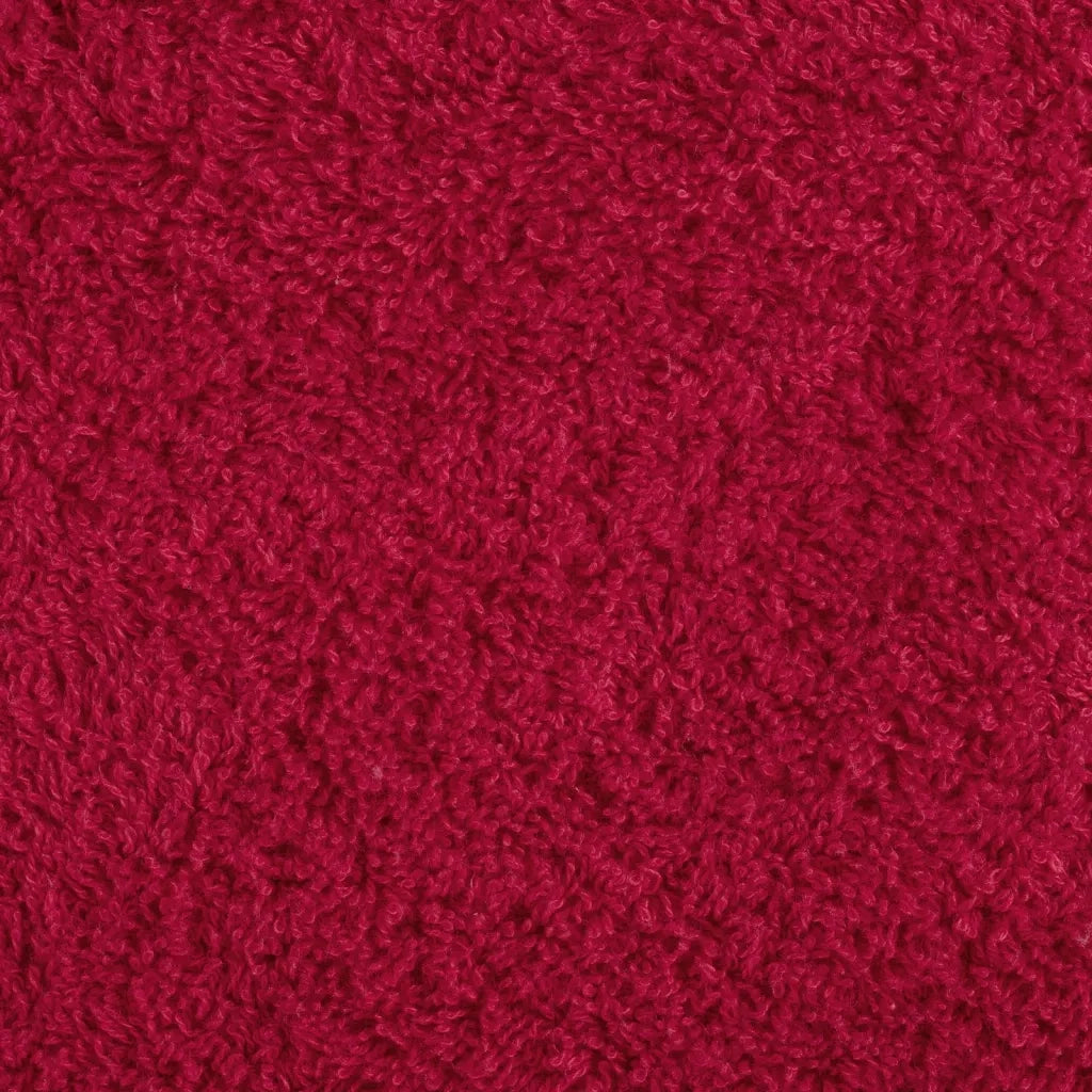 Asciugamani da Bagno SOLUND 10 pz Verdi 100x150cm 600 g/mÂ²